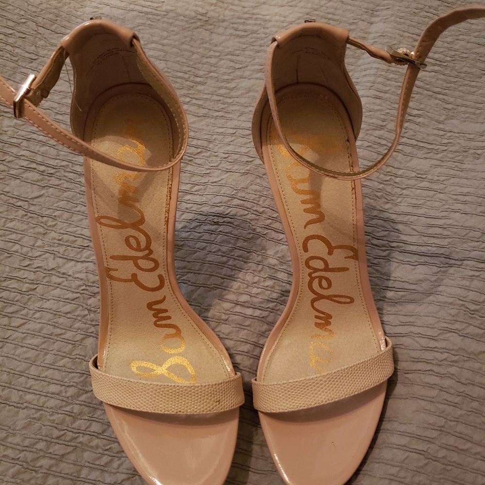 Sam Edelman Strap Sandals, Tan/Neutral, Size 10M
